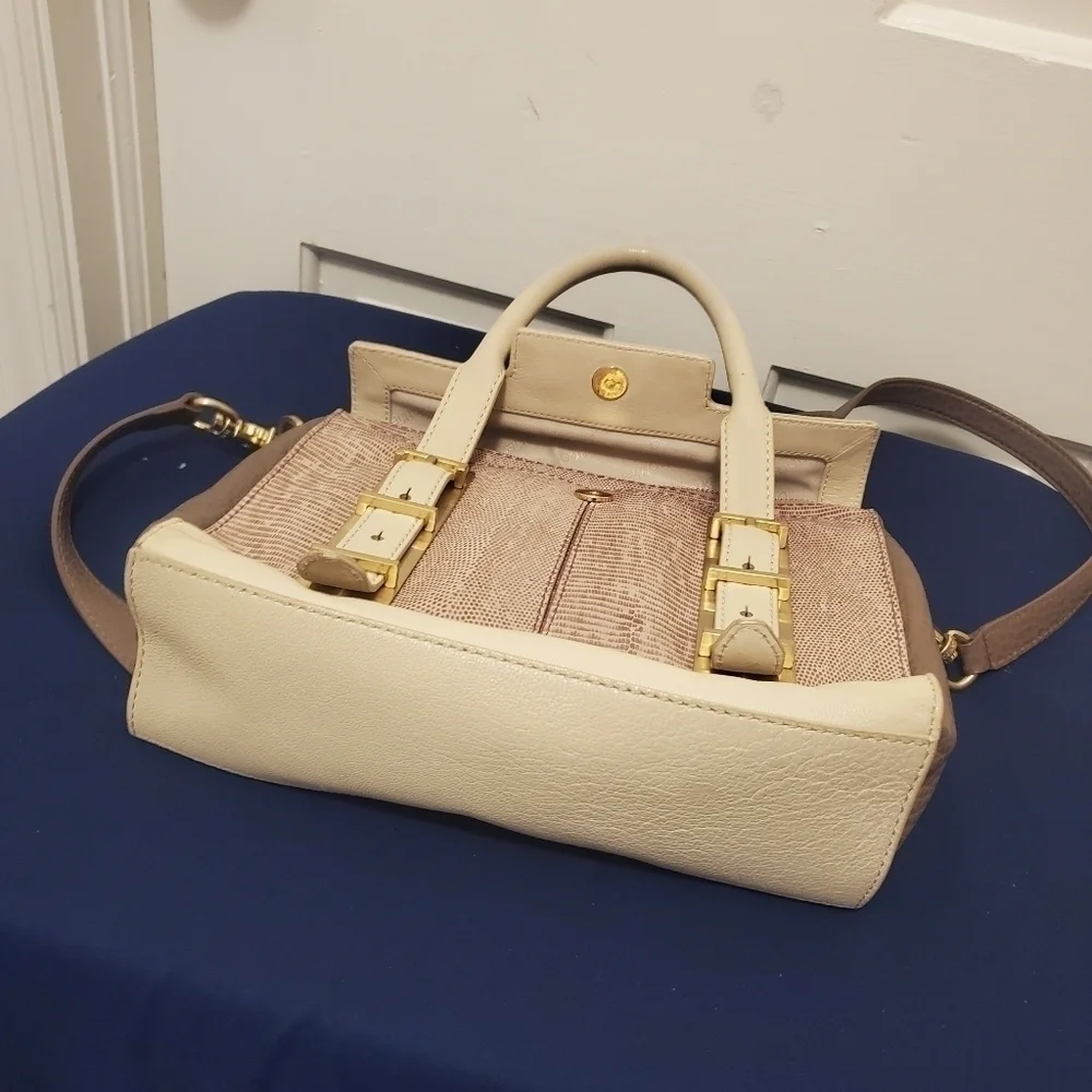 Botkier Eden Embossed Satchel/Shoulder Bag Leather Classic